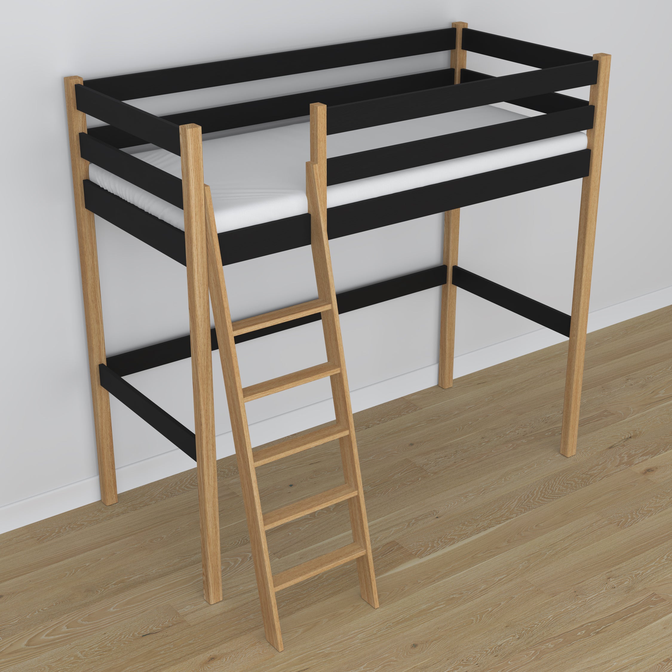 Nizio pine slatted base for loft bed – durable support base