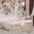 Single bed with drawer oak bleached oak – children’s room, scandi style
