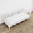 Balta sofa-lova vaikų kambaryje - skani išdėstymas, medinė