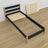 Nizio pine slatted base for single bed – durable support base