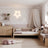 Natūralaus ąžuolo sofa-lova iš ąžuolo - matmenys ir schema, Nizio