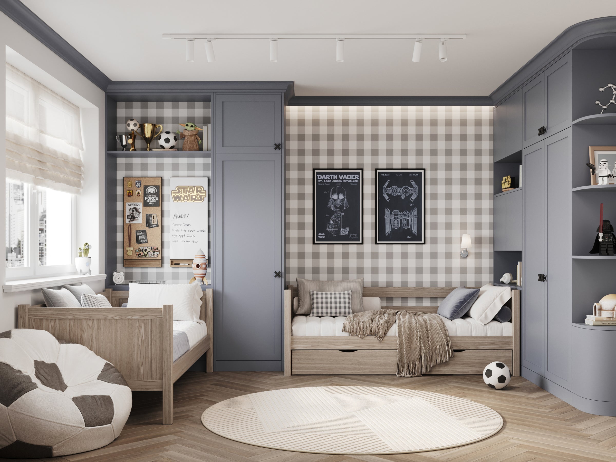 Nizio Home pušies rėmas – dviaukštėms ir antresolinėms lovoms