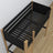 Black and Oak Wooden Loft Bed – Ladder and Joint Details, Nizio Home