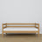 Łóżko sofa dębowe dąb naturalny – detale drewna i złączeń, Nizio Home