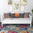 Balta sofa-lova vaikų kambaryje - skani išdėstymas, medinė