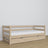 Balinto ąžuolo sofa-lova - ąžuolinės detalės, kokybiška Nizio
