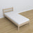 Nizio pine slatted base for single bed – durable support base