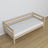 Balinto ąžuolo sofa-lova iš ąžuolo - matmenys ir schema, Nizio