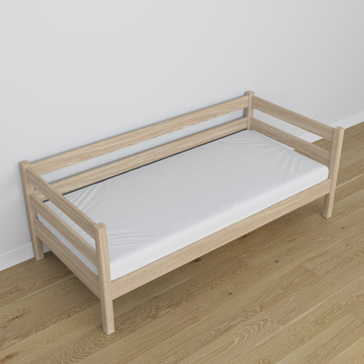 Balinto ąžuolo sofa-lova iš ąžuolo - matmenys ir schema, Nizio
