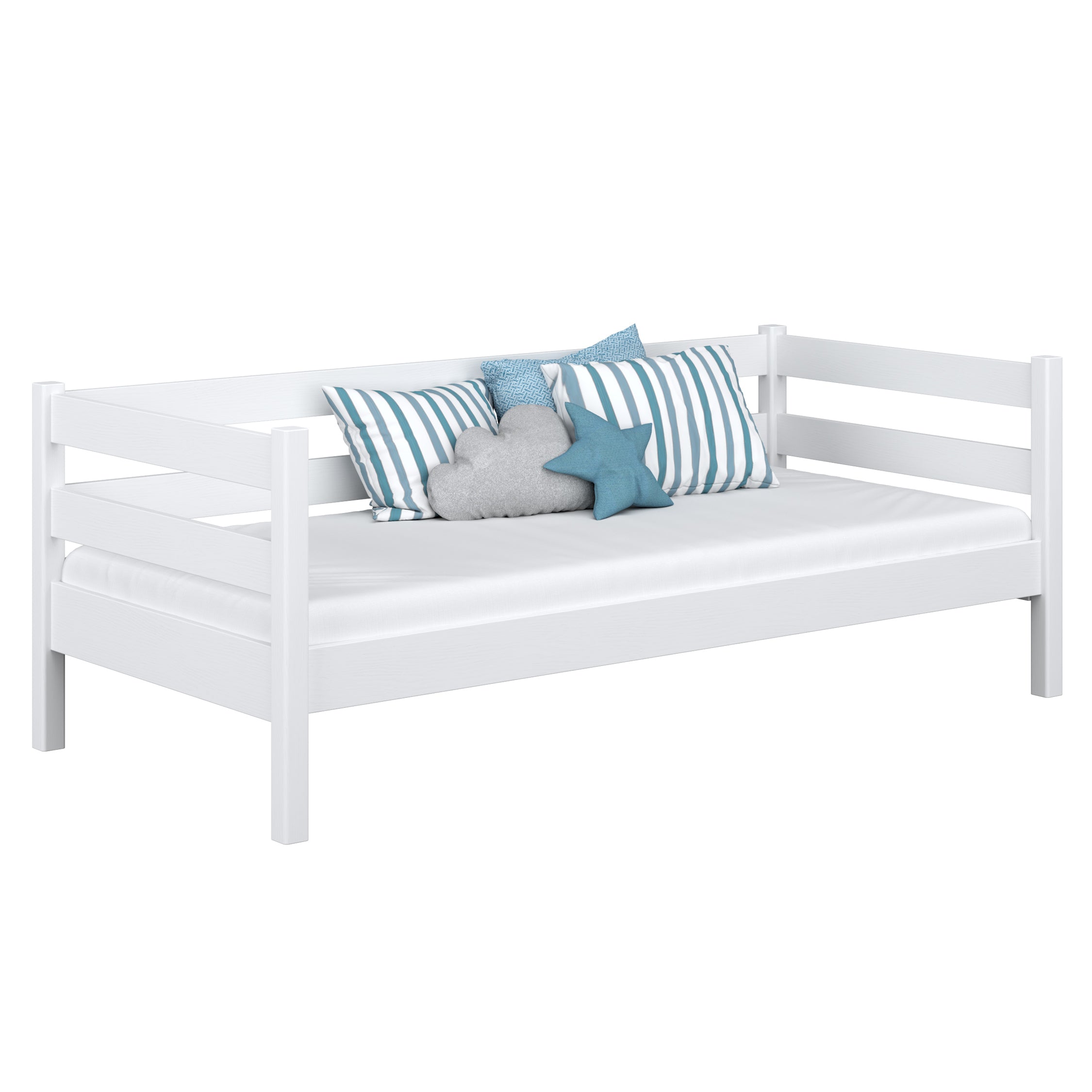 sofa-lova N01 medinė, pagal užsakymą spalva RAL/NCS – medžio masyvo, Nizio