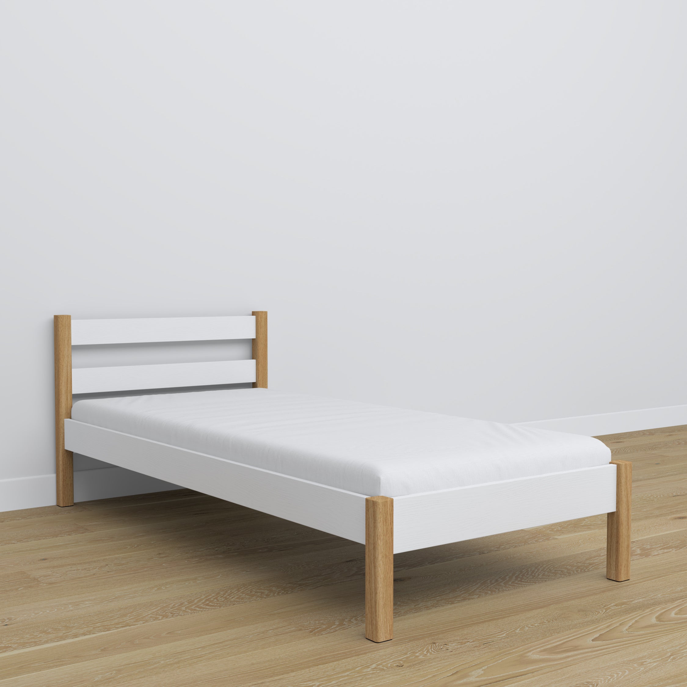 Nizio pine slatted base for single bed – durable support base