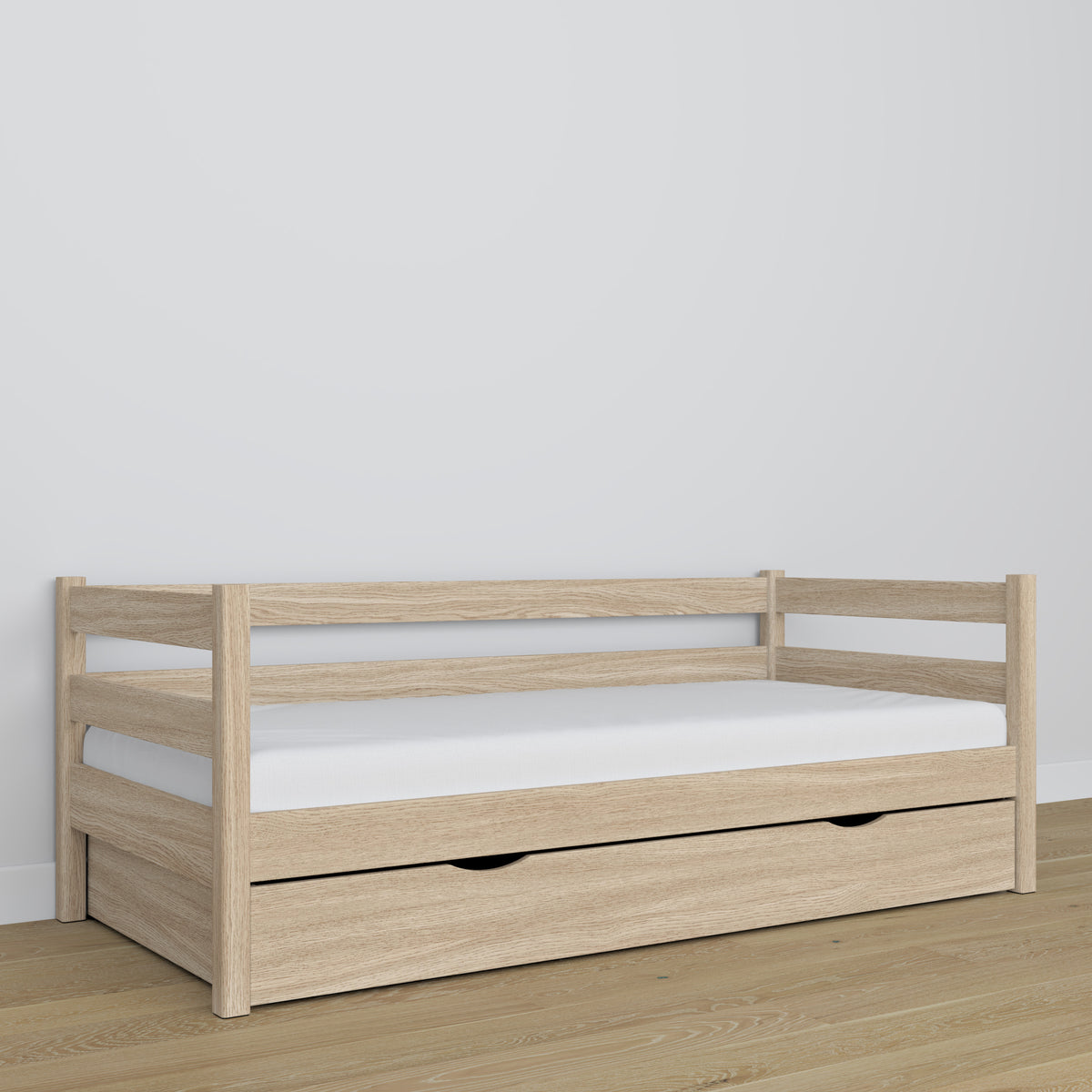 Balinto ąžuolo sofa-lova - ąžuolinės detalės ir sujungimai, Nizio Home