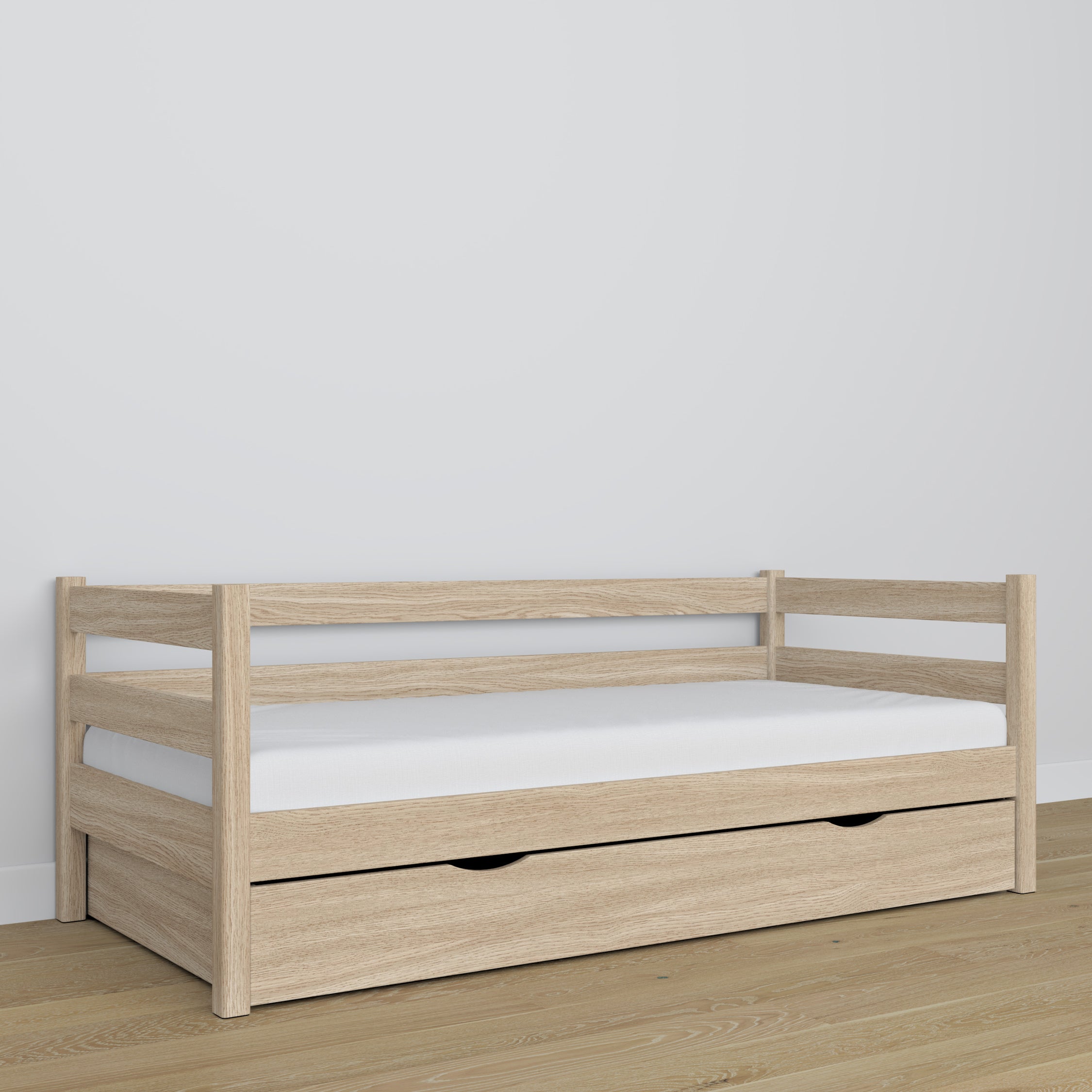 Balinto ąžuolo sofa-lova - ąžuolinės detalės ir sujungimai, Nizio Home