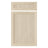 Bleached oak furniture front